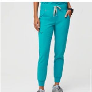 Figs Zamora Jogger Scrub Pants- Teal/XS